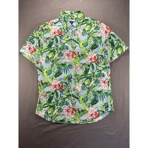 Ralph Lauren Slim Fit Hawaiian Floral Button Down Shirt Men's Size M